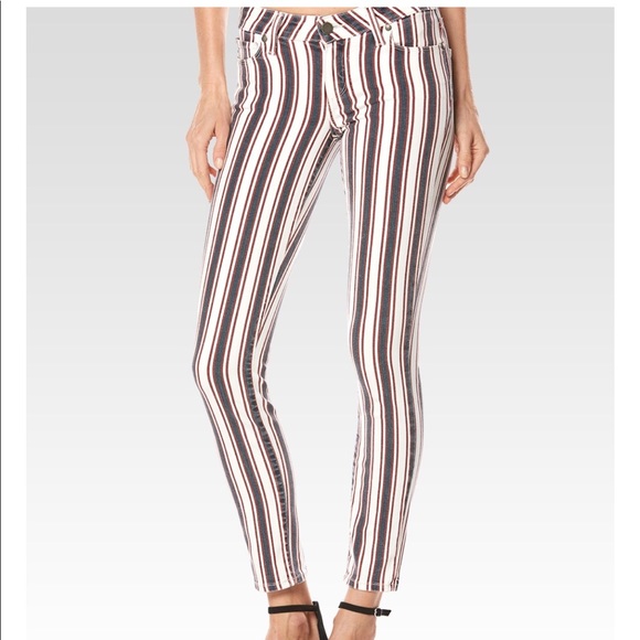 paige striped jeans